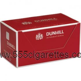 Dunhill International Red box cigarettes