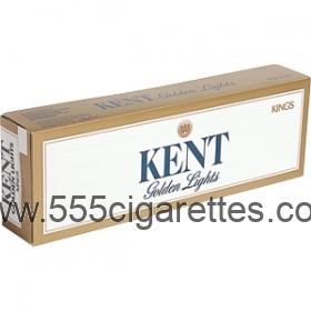 Kent Golden light Kings cigarettes
