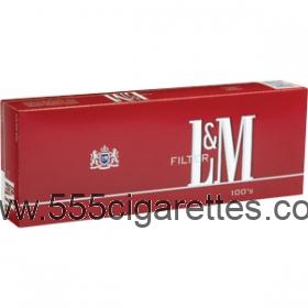 L&M Red 100's Cigarettes