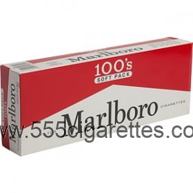 Marlboro 100s Soft Pack cigarettes