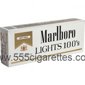Marlboro Gold Pack 100's soft pack cigarettes