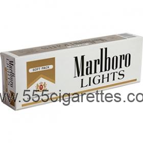 Marlboro Gold Pack soft pack cigarettes