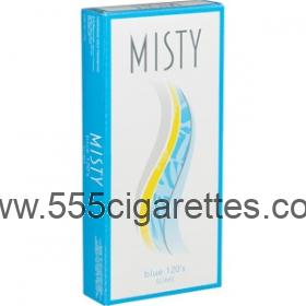 Misty Blue 120's cigarettes