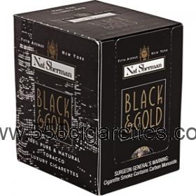 Nat Sherman Black & Gold cigarettes