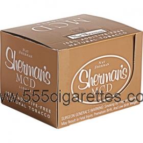 Nat Sherman MCD Gold Cube cigarettes